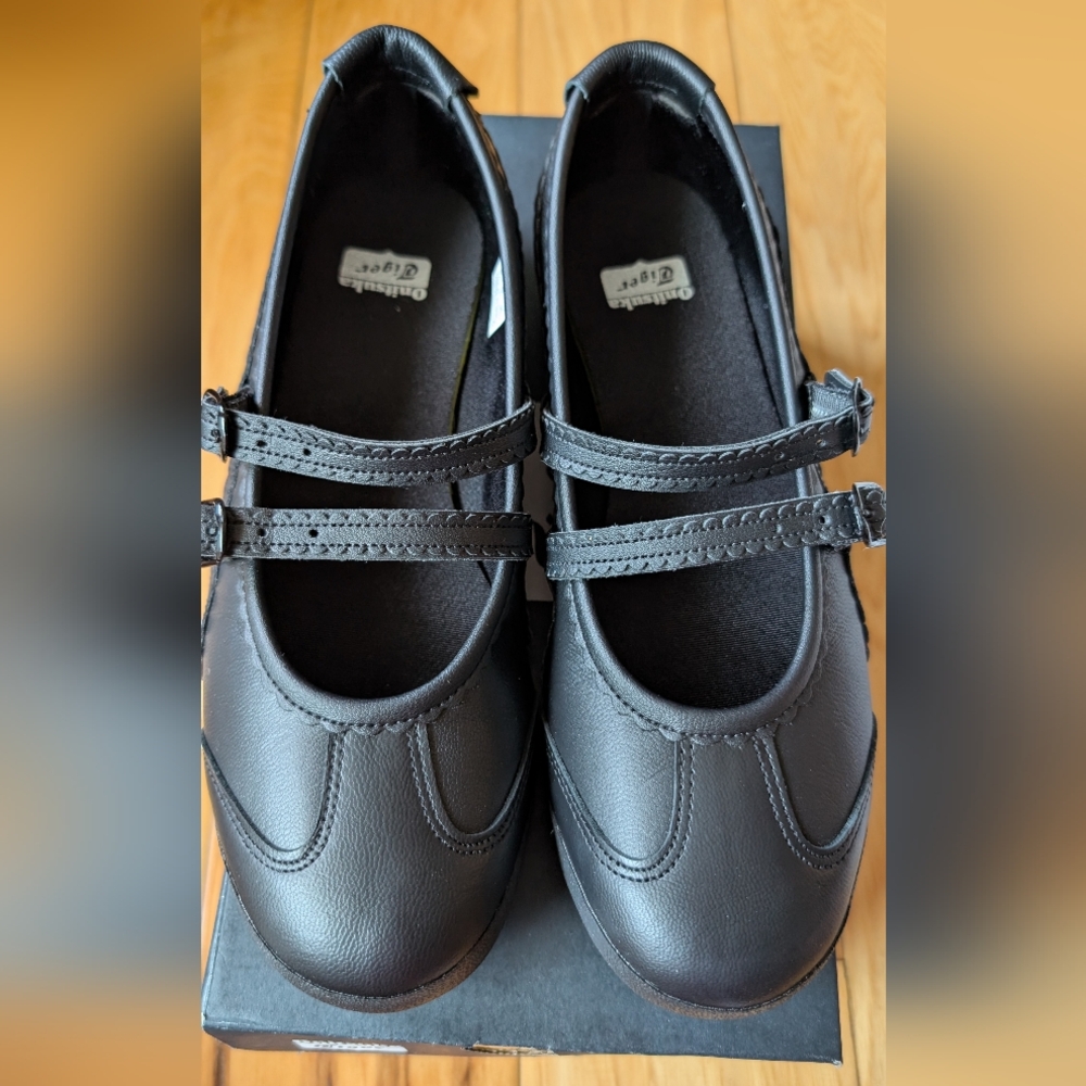 NWT Onitsuka Tiger Mexico 66 Ballerina Black